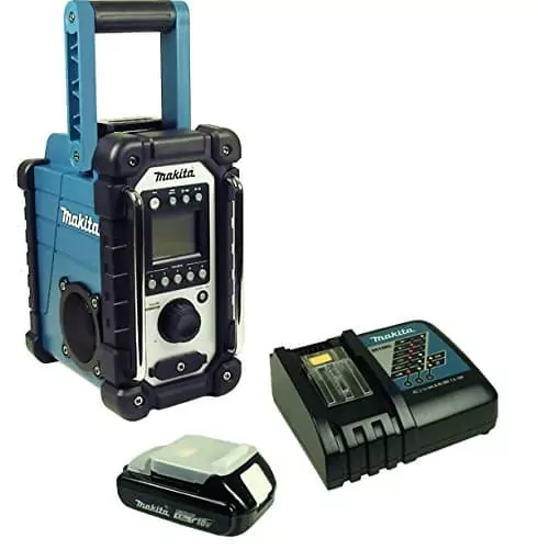 Baustellenradio mit Akku und Ladegerät – DMR 107 – Makita